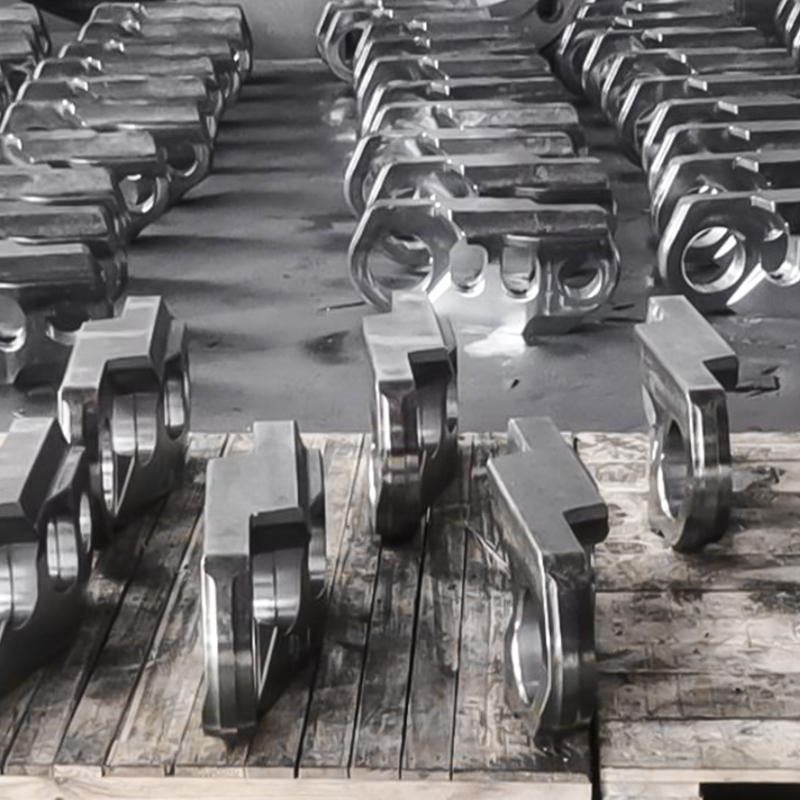 Forjas de enlace de cadena de excavadora