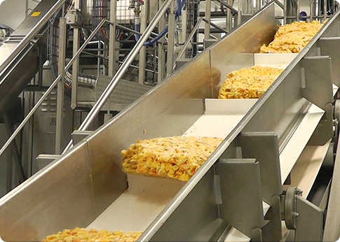 Forjas para maquinaria de alimentos y piensos
